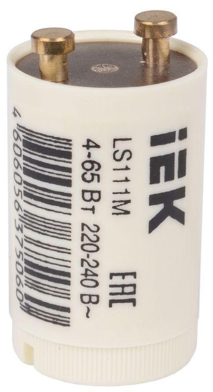  Стартер LS111M 4-65Вт 220-240В IEK LLD111-LS-65 