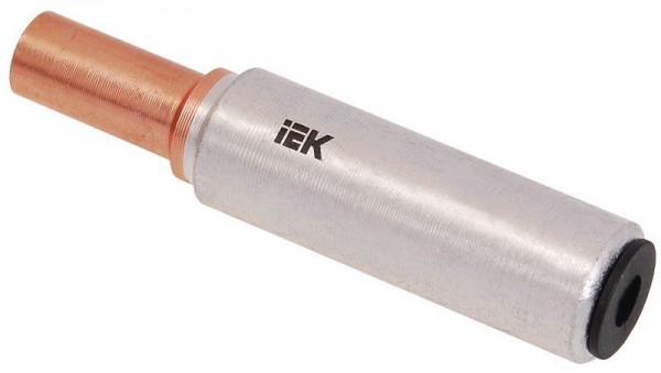  Гильза медно-алюминиевая ГМА-185/240 соед. IEK UGTL10-185-20 