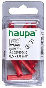  Соединитель стыковой изол. 0.25-1.5 (уп.10шт) HAUPA 260350/10 
