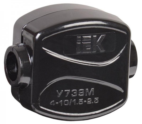  Зажим ответвительный У-739М (4-10/1.5-2.5кв.мм) IP20 ИЭК UKZ-ZO-739M 