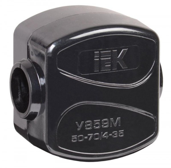  Зажим ответвительный У-859М (50-70/4-35кв.мм) IP20 IEK UKZ-ZO-859M 