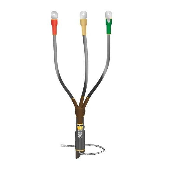  Муфта кабельная концевая внутр. установки 1кВ 1КВТпнг-LS-3х(150-240) без наконечн. Нева-Транс Комплект 22040036 