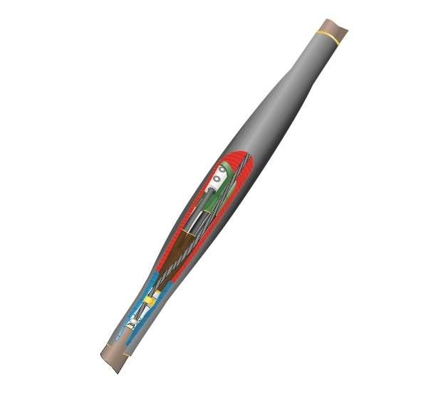  Муфта кабельная соединительная 1кВ 1СТп(тк)нг-LS-4х(16-25) с болтовыми соединителями Нева-Транс Комплект 22040005 