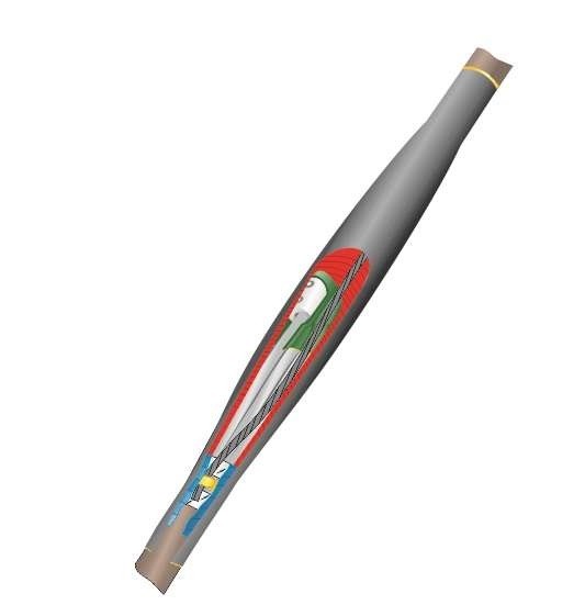  Муфта кабельная соединительная 1кВ 1ПСТ(б)-(тк)-3х(70-120) с болтовыми соединителями Нева-Транс Комплект 22010041 