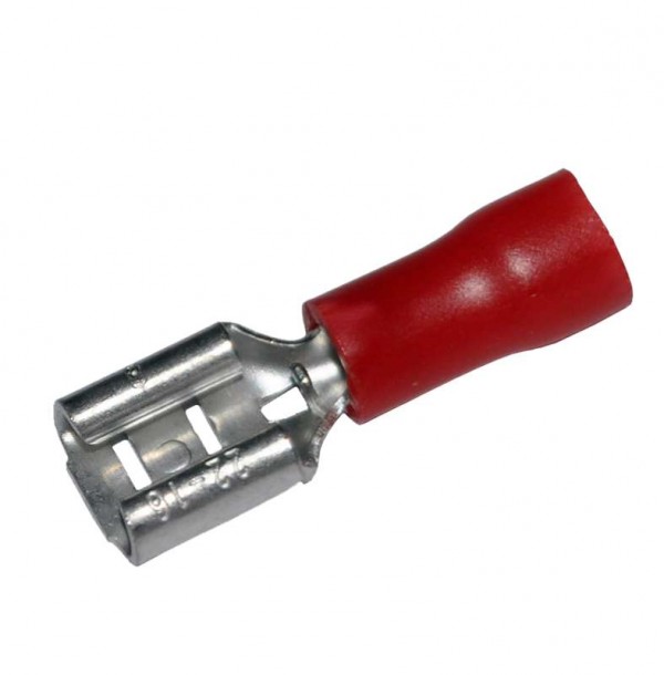  Клемма плоская изол. (гнездо) (VF 1.25-187(8)) REXANT 08-0412 