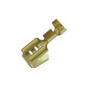  Наконечник изол. штыревой плоский 1.0-2.5/6.3х0.8 (уп.200шт) HAUPA 280084 