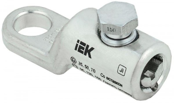  Наконечник болтовой луженый НБЛ 35-150-16/1 35кВ ИЭК UNB11-035-150-01-35 