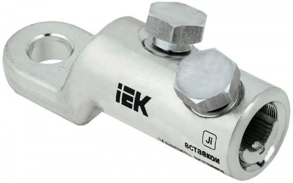  Наконечник болтовой луженый НБЛ 70-240-16/2 35кВ ИЭК UNB11-070-240-02-35 
