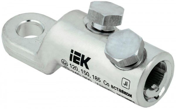  Наконечник болтовой луженый НБЛ 120-300-16/2 35кВ ИЭК UNB11-120-300-02-35 