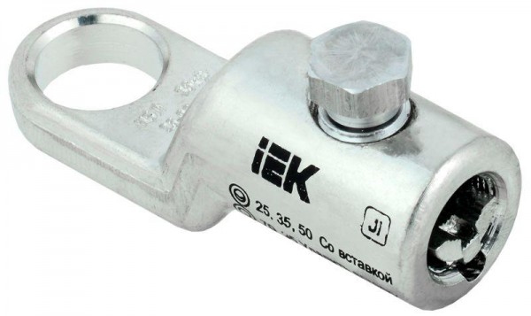  Наконечник болтовой луженый НБЛ 25-95-16/1 35кВ IEK UNB11-025-095-01-35 