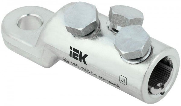  Наконечник болтовой луженый НБЛ 185-400-16/3 35кВ IEK UNB11-185-400-03-35 