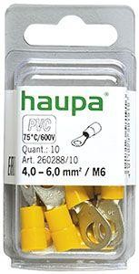 Наконечник изол. НКИ 2.5-6 M6 (уп.10шт) HAUPA 260288/10 