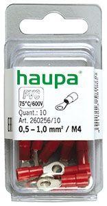  Наконечник изол. НКИ 0.25-1.5 M4 (уп.10шт) HAUPA 260256/10 