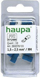  Наконечник изол. НКИ 1.5-2.5 M4 (уп.10шт) HAUPA 260270/10 