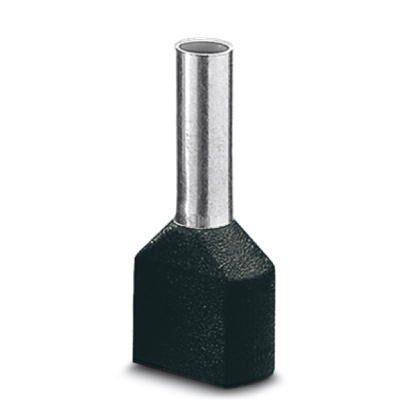  Наконечник кабельный AI-TWIN 2X 1.5 -10 BK (уп.100шт) Phoenix Contact 3201534 