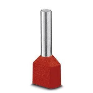  Наконечник кабельный AI-TWIN 2х1-8 RD (уп.100шт) Phoenix Contact 3200810 