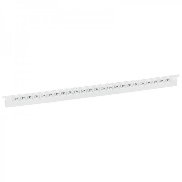  Маркер Memocab черн. маркировка на бел. фоне "A" Leg 037826 