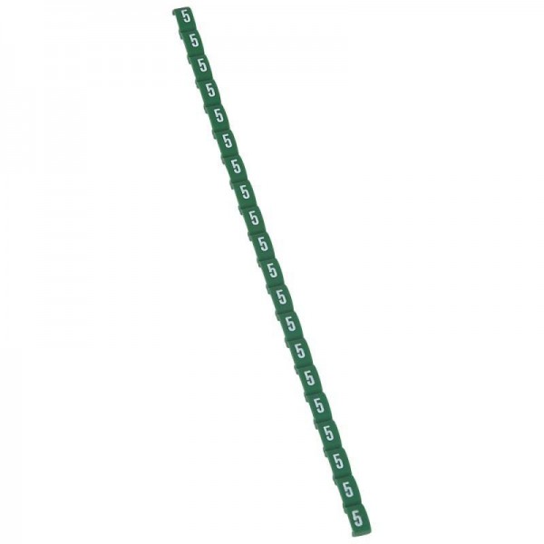 Маркер Duplex "5" зел. Leg 038405 