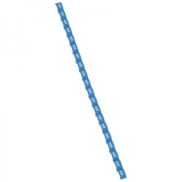  Маркер Duplex "6" син. Leg 038406 
