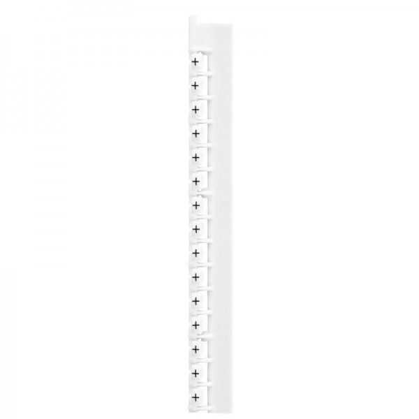  Маркер Memocab черн. маркировка на бел. фоне "+" Leg 037956 