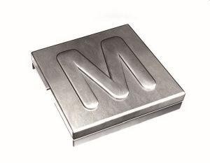  Маркировка для каб. стяжки нерж. сталь "M" (уп.100шт) ABB 7TCG009470R0089 