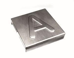  Маркировка для каб. стяжки нерж. сталь "A" (уп.100шт) ABB 7TCG009470R0074 