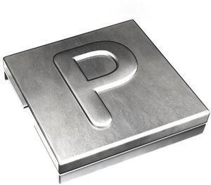  Маркировка для каб. стяжки нерж. сталь "P" (уп.100шт) ABB 7TCG009470R0093 