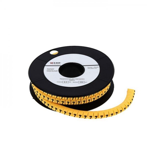  Маркер каб. 2.5кв.мм "0" (ЕС-1) (уп.1000шт) EKF plc-KM-2.5-0 
