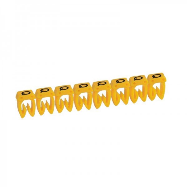 Маркер каб. 0.15-0.5кв.мм CAB3 "Q" черн. на желт. фоне (уп.300шт) Leg 038126 