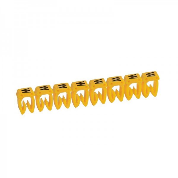 Маркер каб. 0.5-1.5кв.мм CAB3 "W" (уп.300шт) Leg 038322 