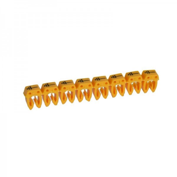  Маркер каб. 4.0-6.0кв.мм CAB3 "земля" желт. (уп.300шт) Leg 038296 