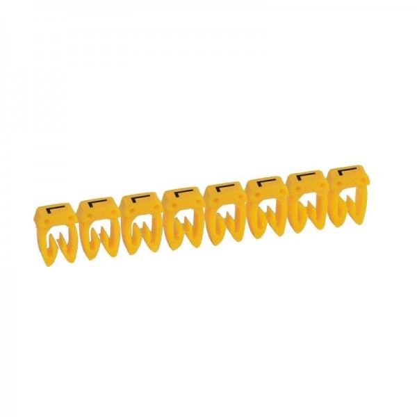  Маркер каб. 4.0-6.0кв.мм CAB3 "L" желт. (уп.300шт) Leg 038371 