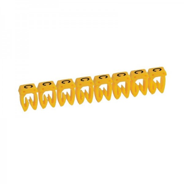  Маркер каб. 4.0-6.0кв.мм CAB3 "C" желт. (уп.300шт) Leg 038362 