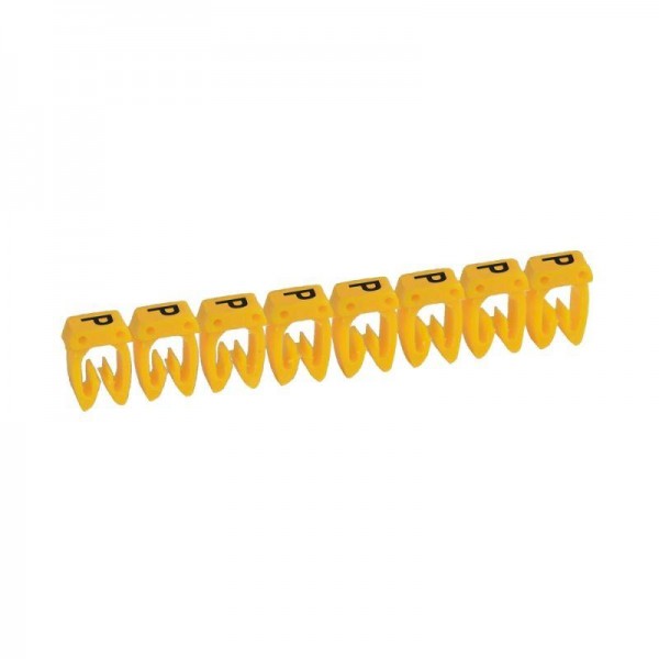  Маркер каб. 0.5-1.5кв.мм CAB3 "P" желт. (уп.300шт) Leg 038315 