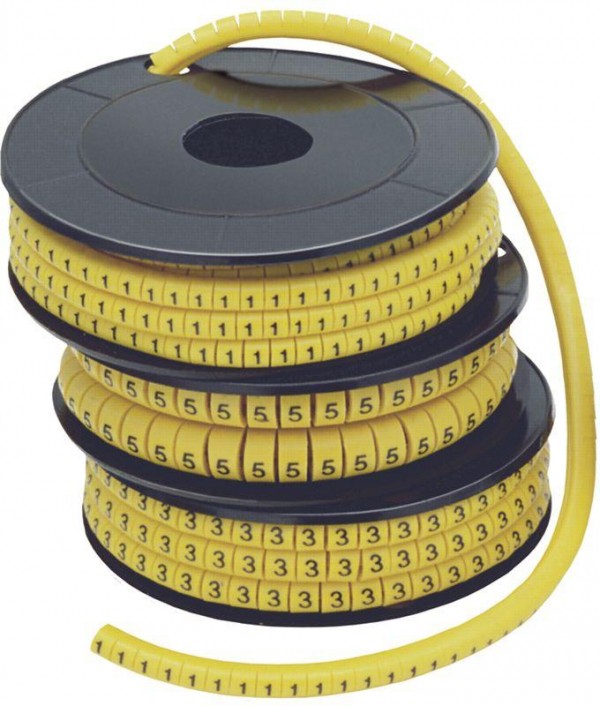  Маркер каб. МКЗ-6мм "В" (уп.350шт) ИЭК UMK30-B 