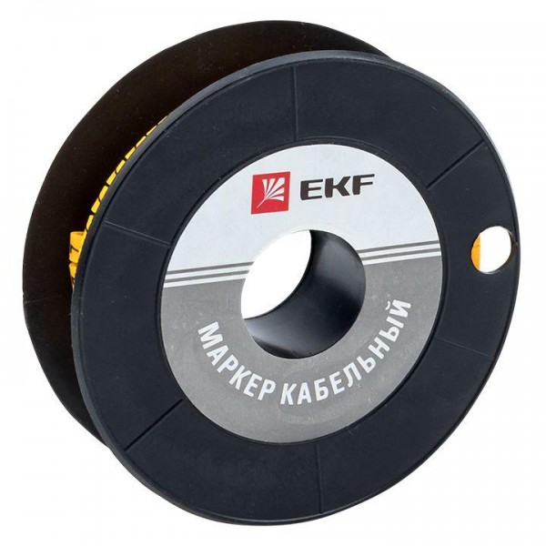  Маркер каб. 4.0кв.мм "7" (ЕС-2) (уп.500шт) EKF plc-KM-4-7 