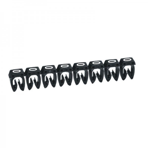  Маркер каб. 4.0-6.0кв.мм CAB3 "0" черн. (уп.800шт) Leg 038230 