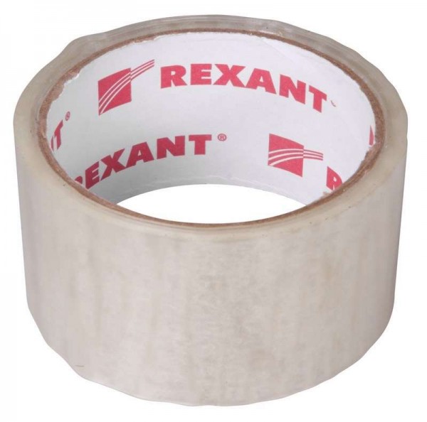 Скотч упаковочный 48ммx36м 50мкм прозр. Rexant 09-4201 