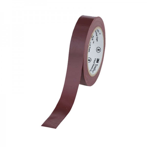  Изолента ПВХ 15мм Temflex 1300 корич. (рул.10м) 3М 7100081326 