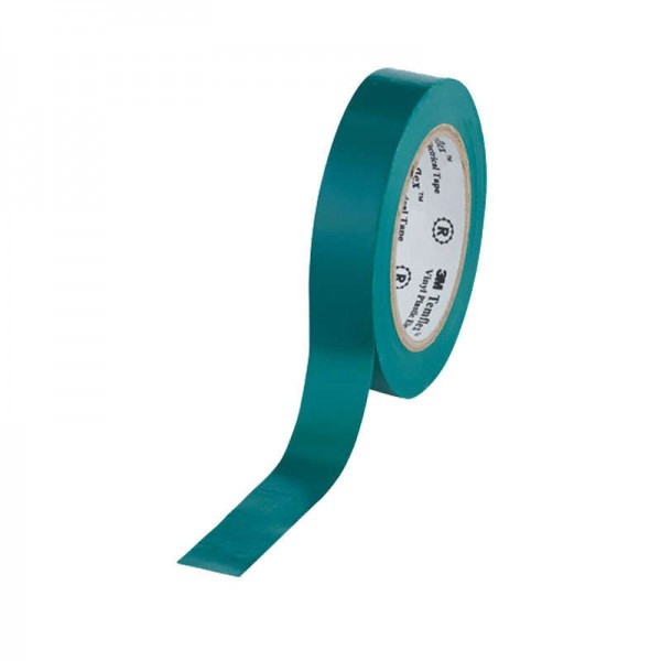  Изолента ПВХ 15мм Temflex 1300 зел. (рул.10м) 3М 7100081321 
