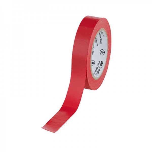  Изолента ПВХ 15мм Temflex 1300 красн. (рул.10м) 3М 7100080350 