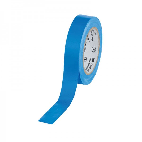 Изолента ПВХ 15мм Temflex 1300 син. (рул.10м)3М 7100081323 