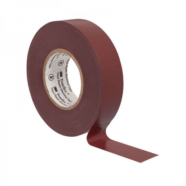  Изолента ПВХ 19мм Temflex 1300 корич. (рул.20м) 3М 7100080348 