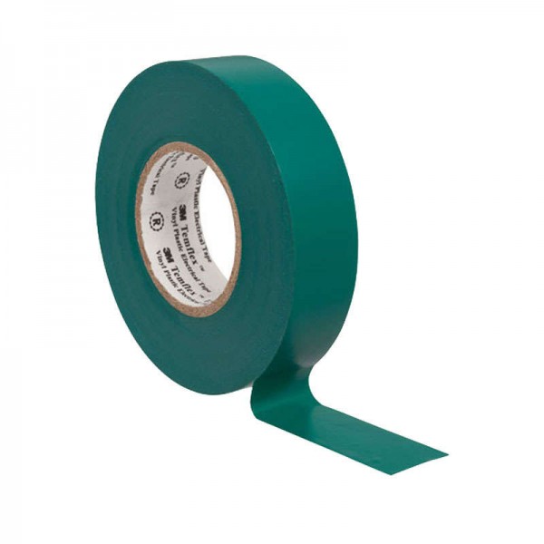  Изолента ПВХ 19мм Temflex 1300 зел. (рул.20м) 3М 7100080343 