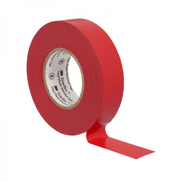  Изолента ПВХ 19мм Temflex 1300 красн. (рул.20м) 3М 7100080341 
