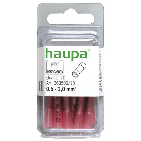  Соединитель стыковой 4.0-6.0 (уп.10шт) HAUPA 363504/5 
