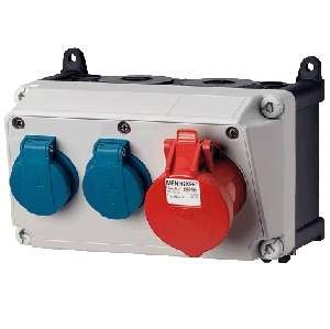  Комбинация розеток AMAXX Mennekes 910007 