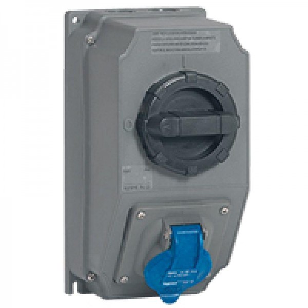 Розетка переносная Hypra 32А 230В 2К+3 IP44 Leg 059243 