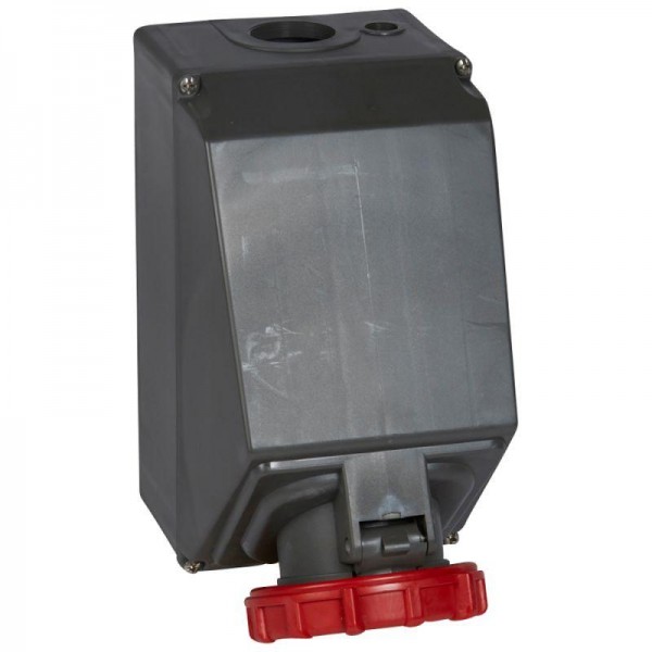  Розетка накладная Hypra 125А 400В 4K+3 IP67 Leg 059503 