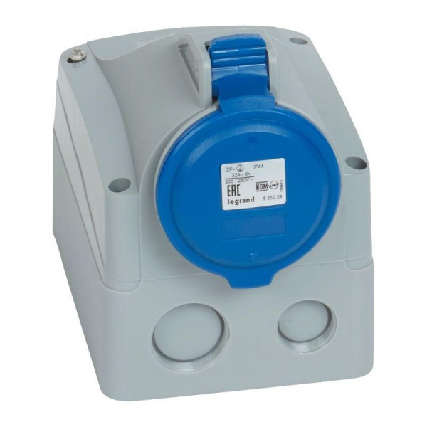  Розетка накладная 32А 230В 2К+3 IP44 Leg 090180 Leg 090180 